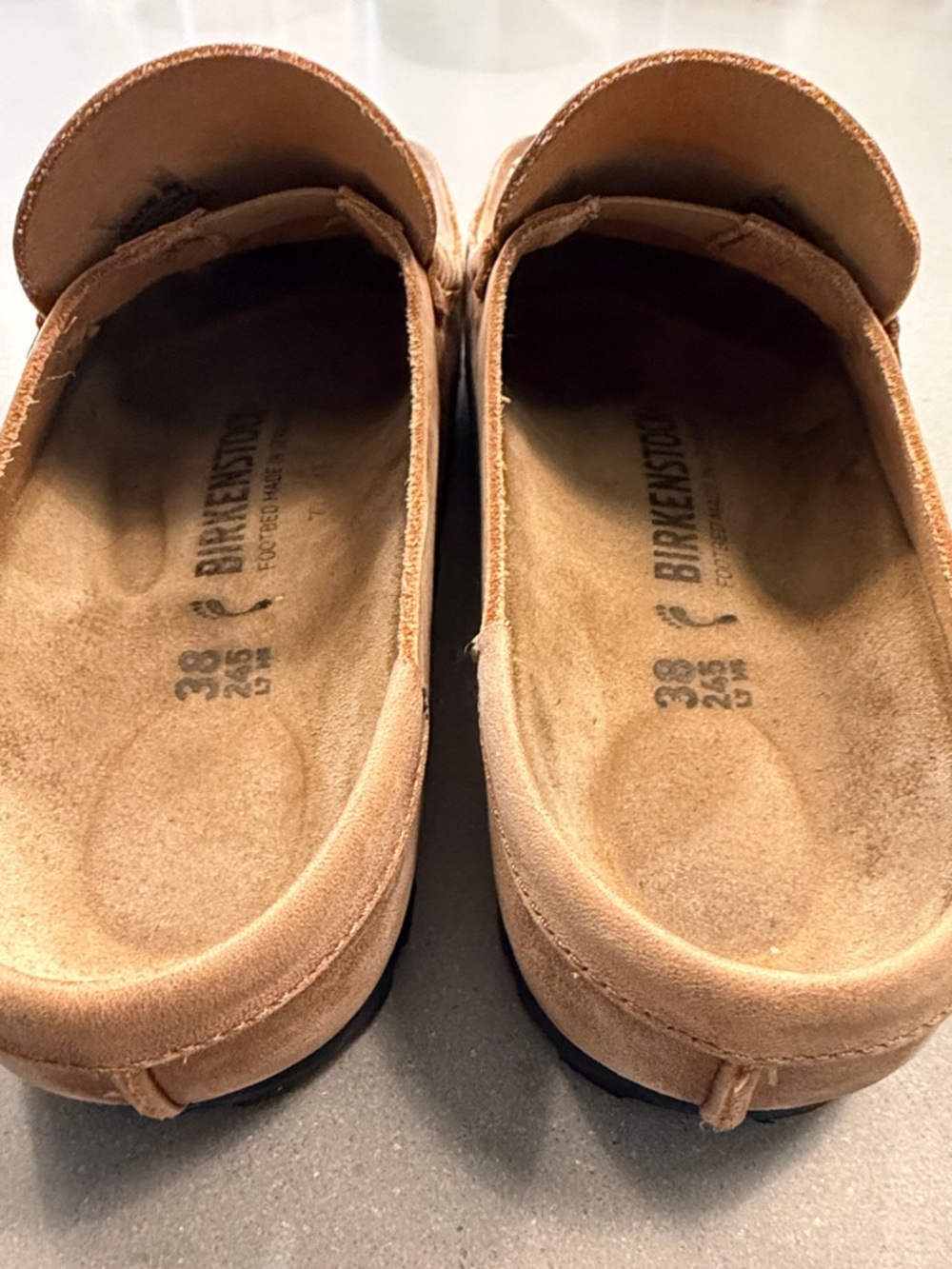 Birkenstock Naples Wrapped Leather Slip-On Loafers - Picture 4 of 10